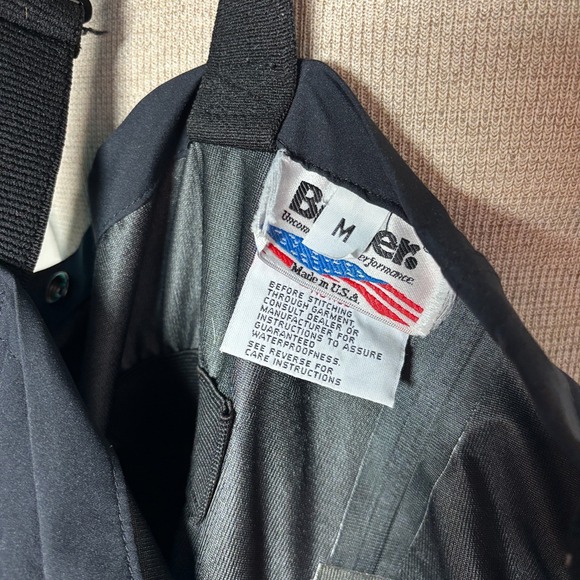 Blauer Gore-Tex Bib Overalls Black Thermostat Insulated VTG‎ US Sz M - Picture 11 of 16